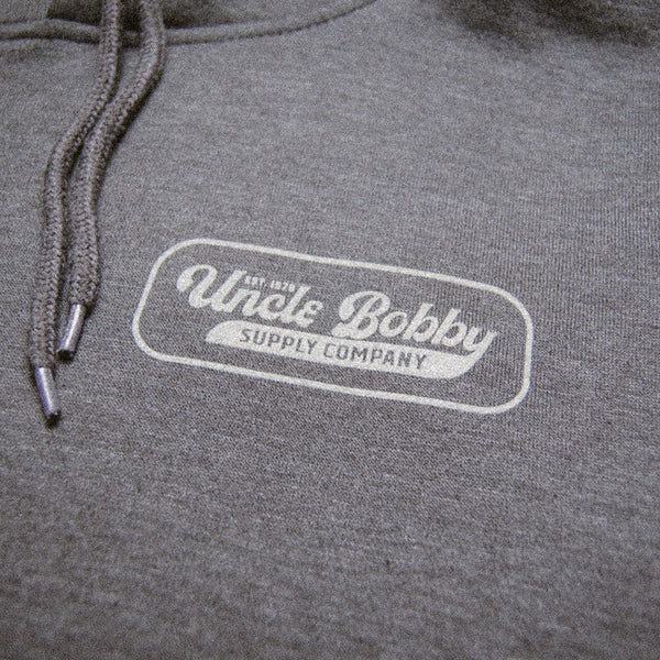 Uncle Bobby's Charcoal Pullover Hoodie