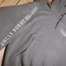 Load image into Gallery viewer, Uncle Bobby&#39;s Charcoal Pullover Hoodie
