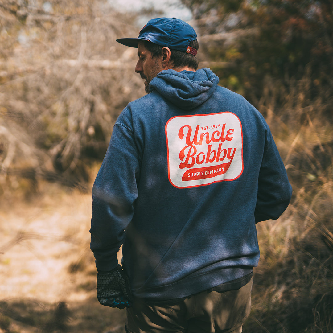 uncle bob's authentic snow gear Uncle Bobby's Pullover Hoodie SM
