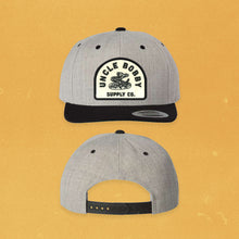 Load image into Gallery viewer, Rattler Patch Hat (Heather Gray w/ Black Bill)
