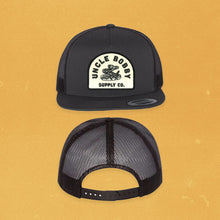 Load image into Gallery viewer, Rattler Patch Trucker Hat (Black)
