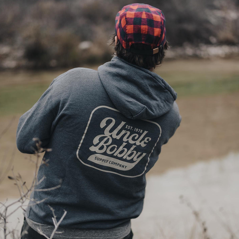 Uncle Bobby's Navy Pullover Hoodie